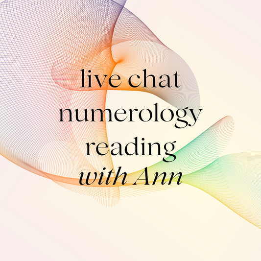 30-min Live Video Chat with Ann